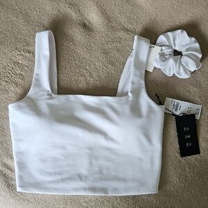 NWT! YPB Sculptlux Bra Top w/scrunchie!